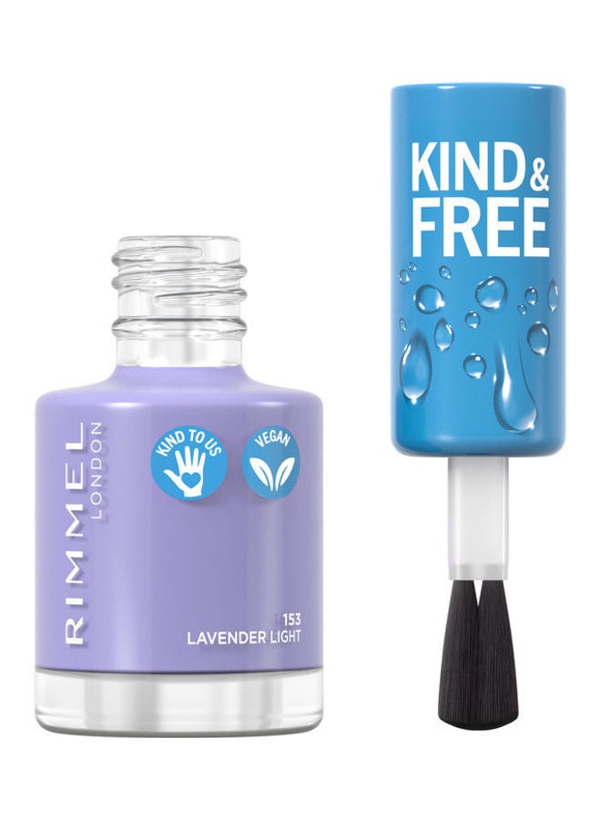 Kind & Free Clean Nail Polish – 153 –Lavender Light
