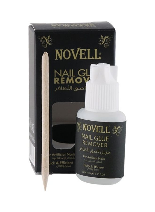 Nail Glue Remover With Cuticle Stick Clear