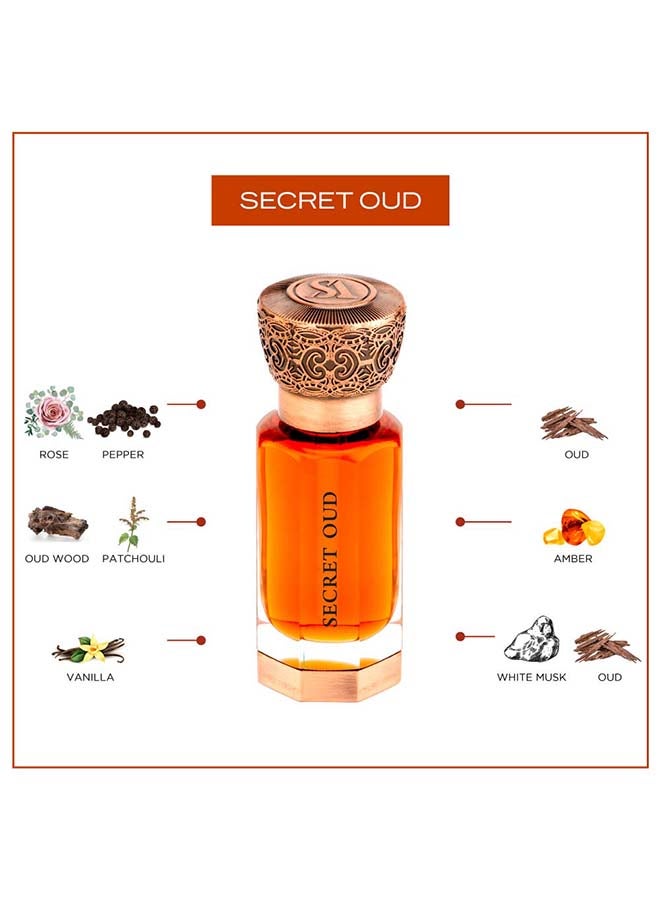 Secret Oud - Unisex Perfume Oil 12ml - image 3