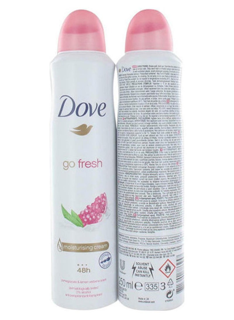 Go Fresh Pomegrante & Lemon  Deodorant Multicolour 250ml