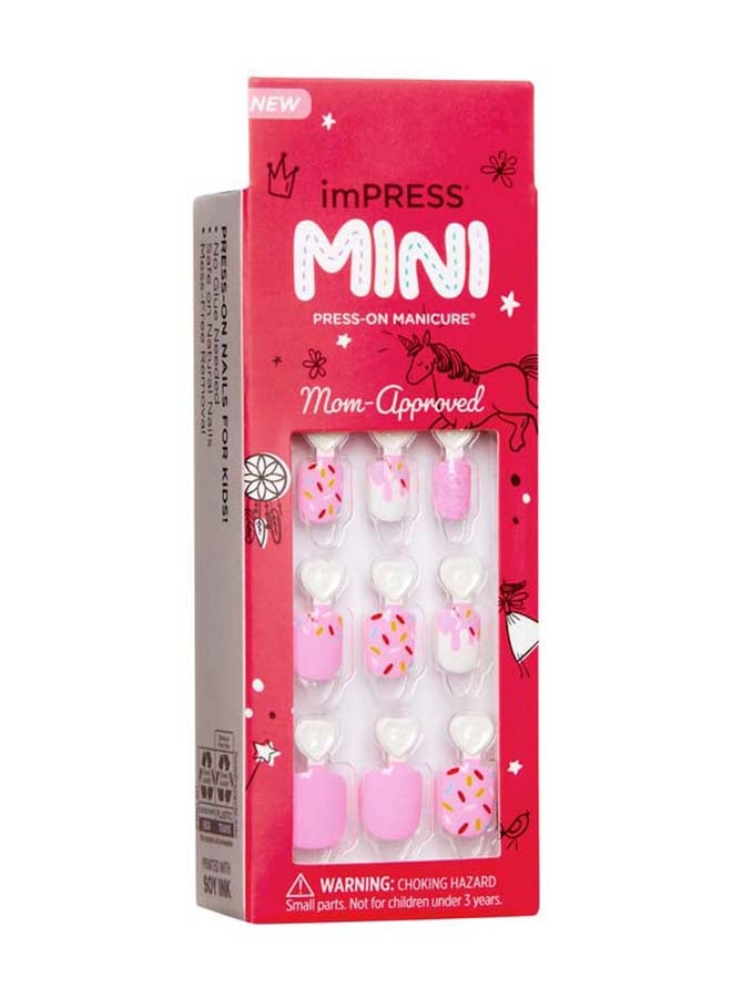 Kids- Super Duper Nails Pink/White - image 2