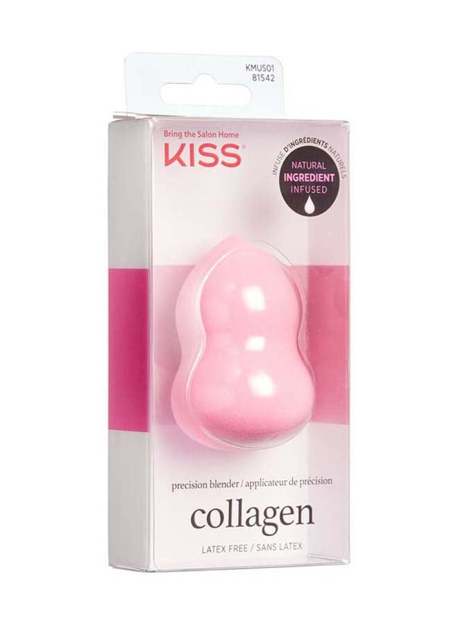 Collagen Infused Make Up Sponge Pink - image 2
