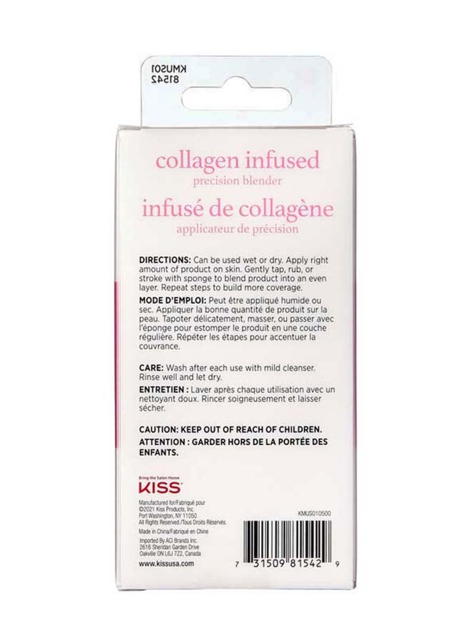 Collagen Infused Make Up Sponge Pink - image 4