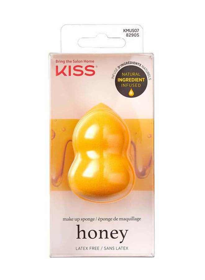 Honey Infused Make Up Sponge Yellow
