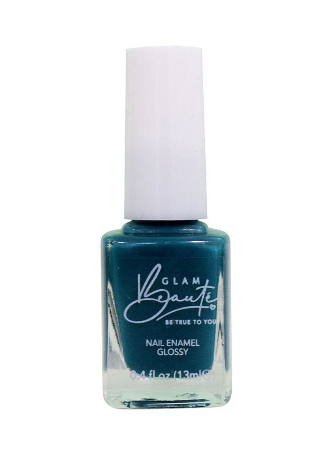 Nail Enamel Glossy, 13ml Green Energy