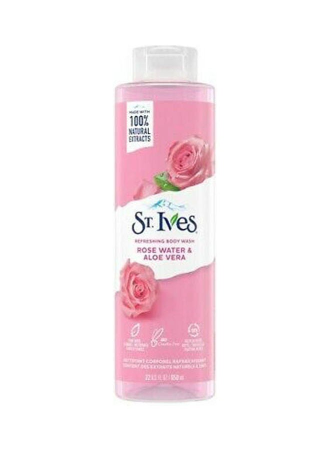 Body Wash Rose & Aloe Vera Multicolour 650ml