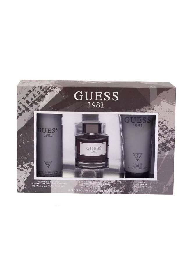 1981 Gift Set of EDT+ Shower Gel + Body Spray 526ml