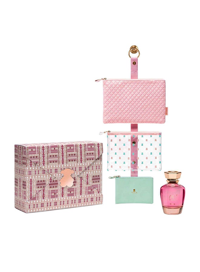 Oh The Origin Tartan Edp + Vanity Case Trio Set 100ml