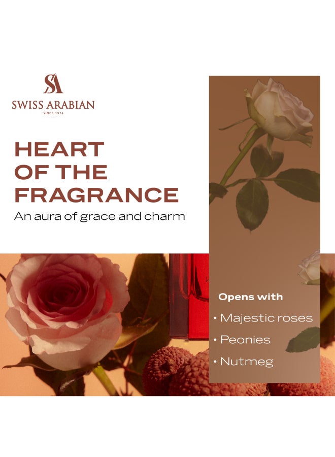 Rose 01 Extrait de Parfum, 50ml, Premium Quality Perfume, Unisex Fragrance, Rose, Floral, Fruity, Luxurious Blend Perfume for Women and Men 50ml - image 4