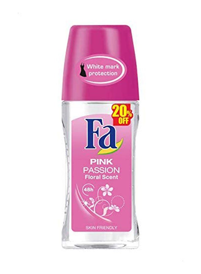 Roll On Pink Passion 20%Off Rose 50ml