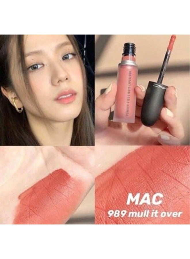 Powder Ki** Liquid Lipstick 989 Mull It Over - image 3