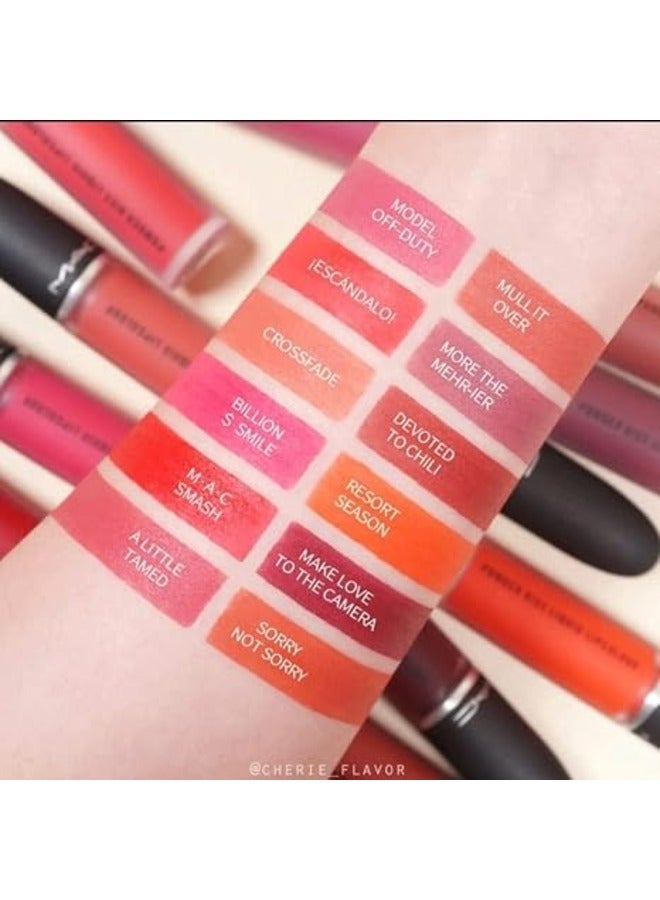 Powder Ki** Liquid Lipstick 989 Mull It Over - image 4