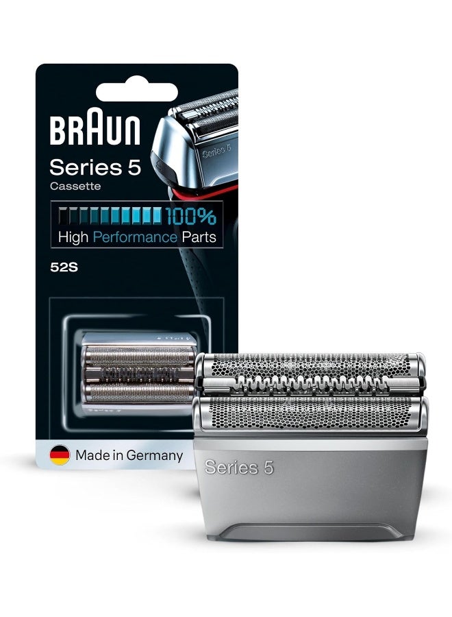 Series 5 52S Electric Shaver Head Replacement Cassette Silver - image 2