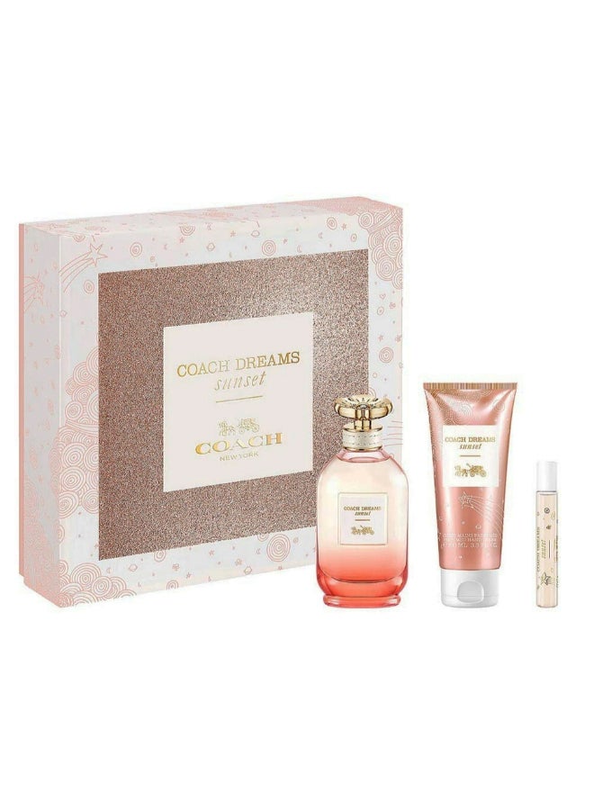New York Dreams Sunset Pouch Gift Set 197.5ml