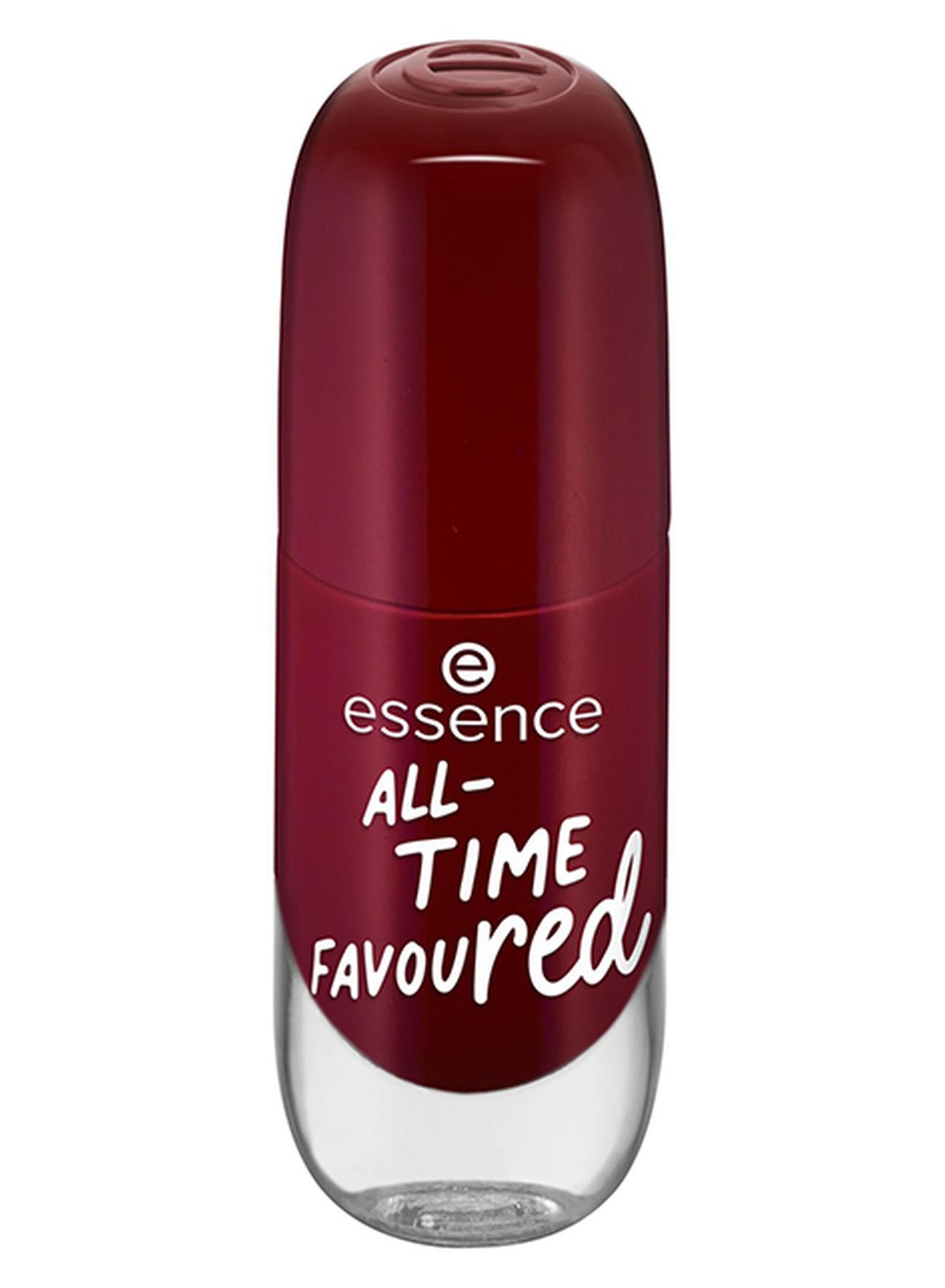 Gel Nail Polish | 14 Red All-Time Favoured | Quick Dry Gel-Like Nails | Glossy Long-Lasting Vegan Nail Color | Easy Application Manicure | 8 ml (Pack of 1) All-Time Favoured