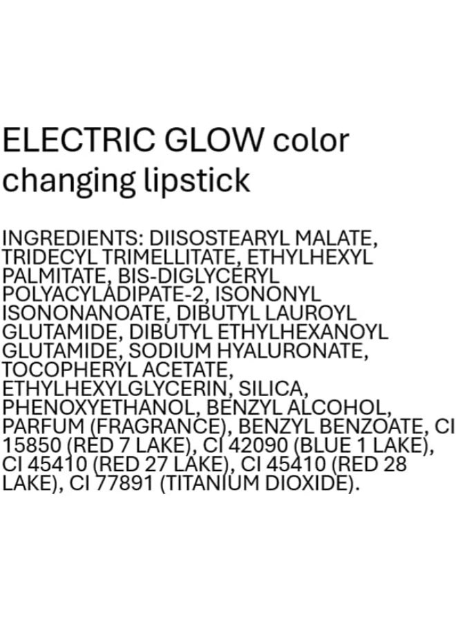 Electric Glow Color Changing Lipstick Pink - image 9