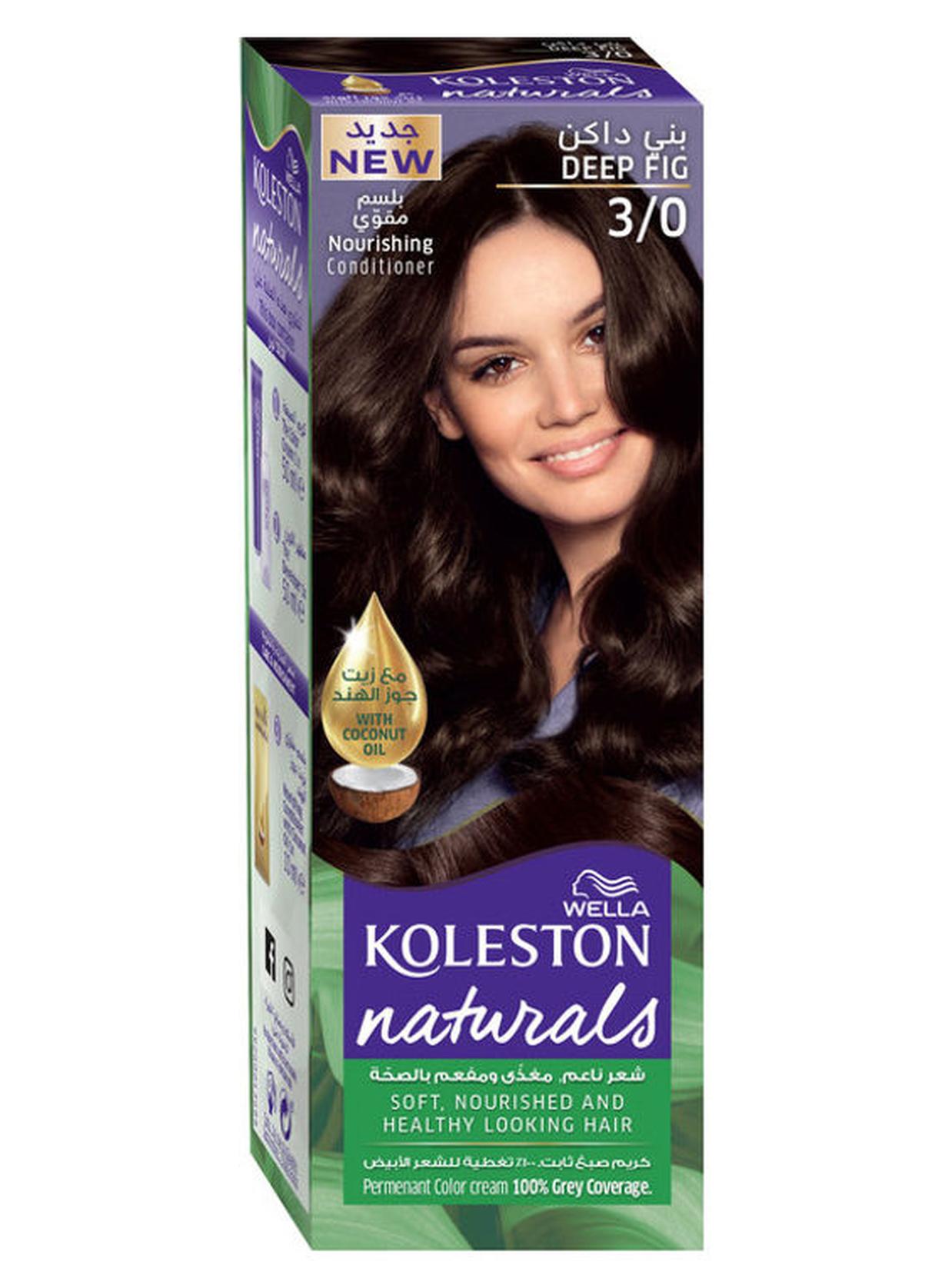 Koleston Naturals Hair Color 3/0 Deep Fig