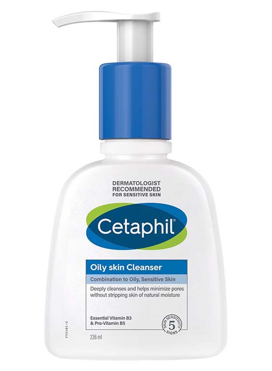 Oily Skin Cleanser, Combination To Oily And Sensitive Skin, Face And Body Wash For Men And Women, With Niacinamide , Unscented, Soap Free, Hypoallergenic 236ml