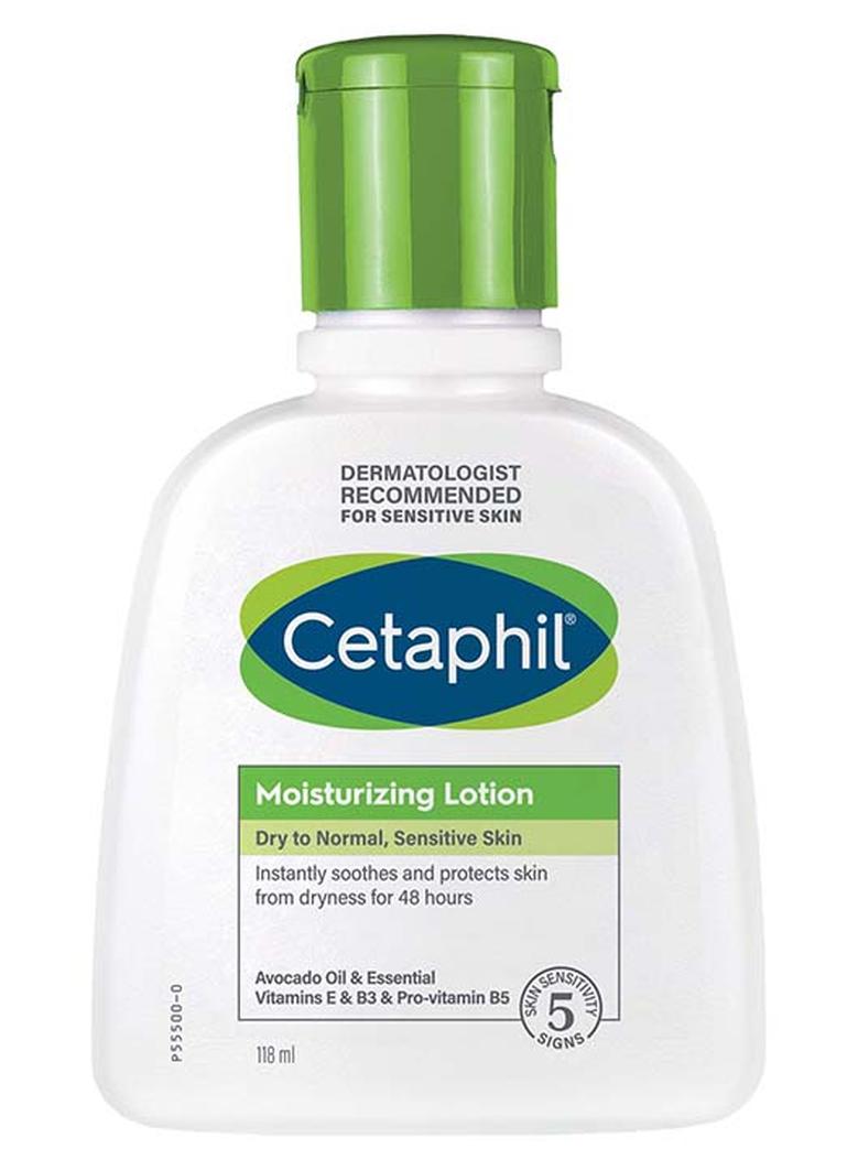 Moisturizing Lotion, For Dry to Normal, Sensitive Skin, Face And Body Moisturizer For Men And Women,  With Niacinamide And Vitamin E , Unscented 118ml