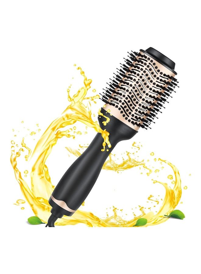 Multifunctional Hot Air Brush Black/Gold