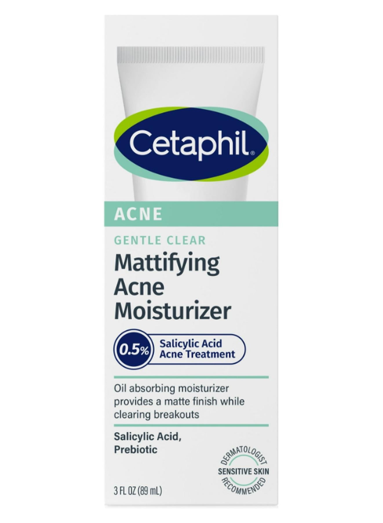 Gentle Clear Mattifying Acne Moisturizer, 3 Fl Oz Packaging May Vary 89ml
