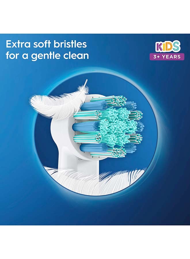 Kids Frozen Electric Toothbrush Replacement Heads 2 Pieces White - image 2