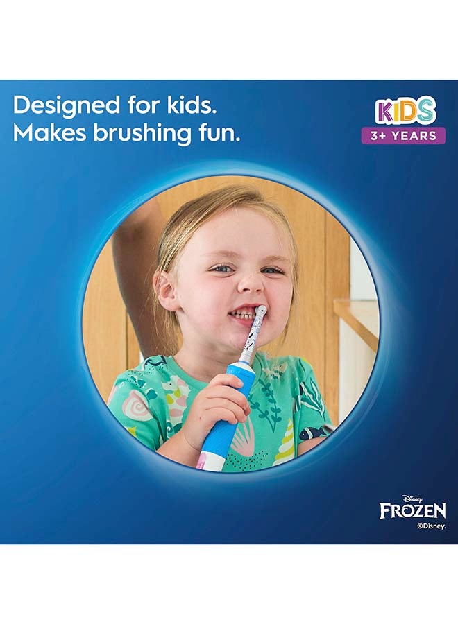 Kids Frozen Electric Toothbrush Replacement Heads 2 Pieces White - image 3