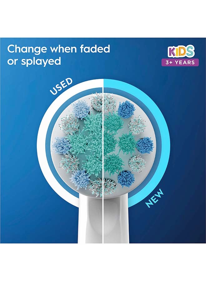 Kids Frozen Electric Toothbrush Replacement Heads 2 Pieces White - image 5