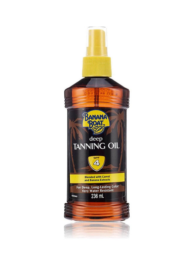 Deep Tanning Oil - Spf4 Multicolour 236ml