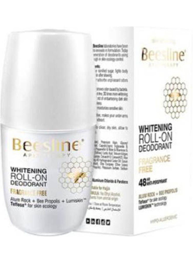 Whitening Roll-On Deodorant Fragrance Free Multicolour 50ml