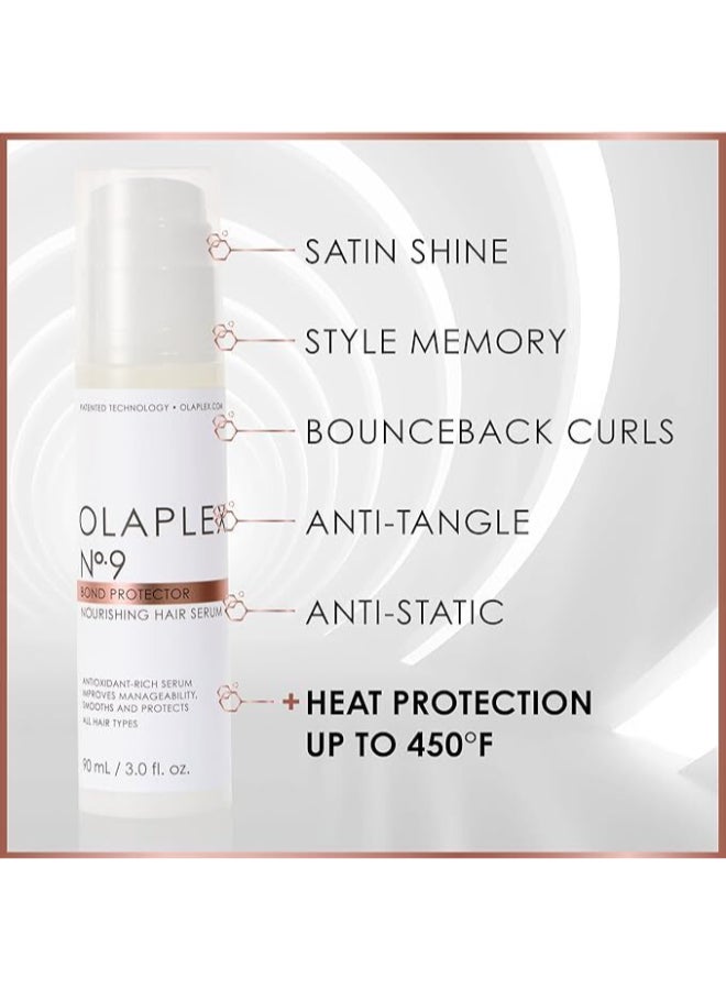 No.9 Bond Protector Nourishing Hair Serum clear 90ml - image 2