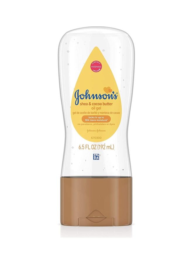 Baby Oil Gel With Shea And Cocoa Butter 192ml