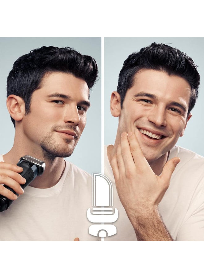 Series 8 Wet & Dry Shaver With Charging Stand And Travel Case 8413S Black 23.2 x 8 x 16.2cm - image 8
