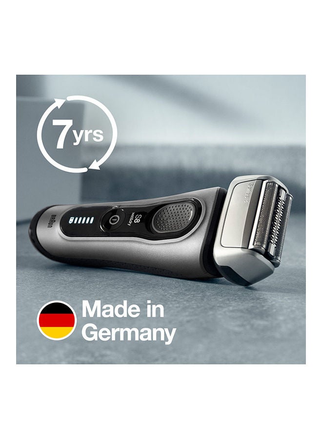 Series 8  Wet & Dry Shaver With 5-In-1 Smartcare Center And Travel Case 8467CC Silver 25.4 x 15.7 x 16.1cm - image 6