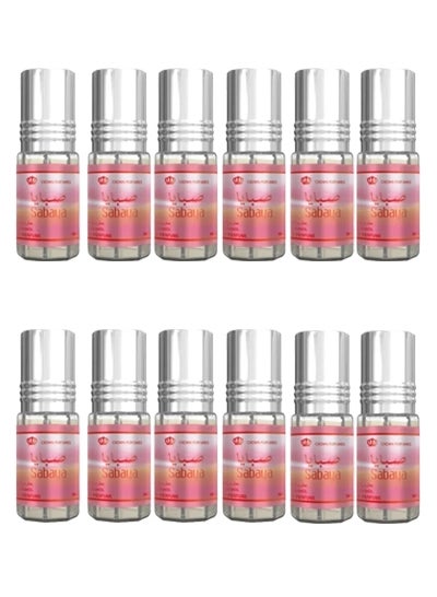 12-Piece Sabaya Concentrated Perfume 3ml