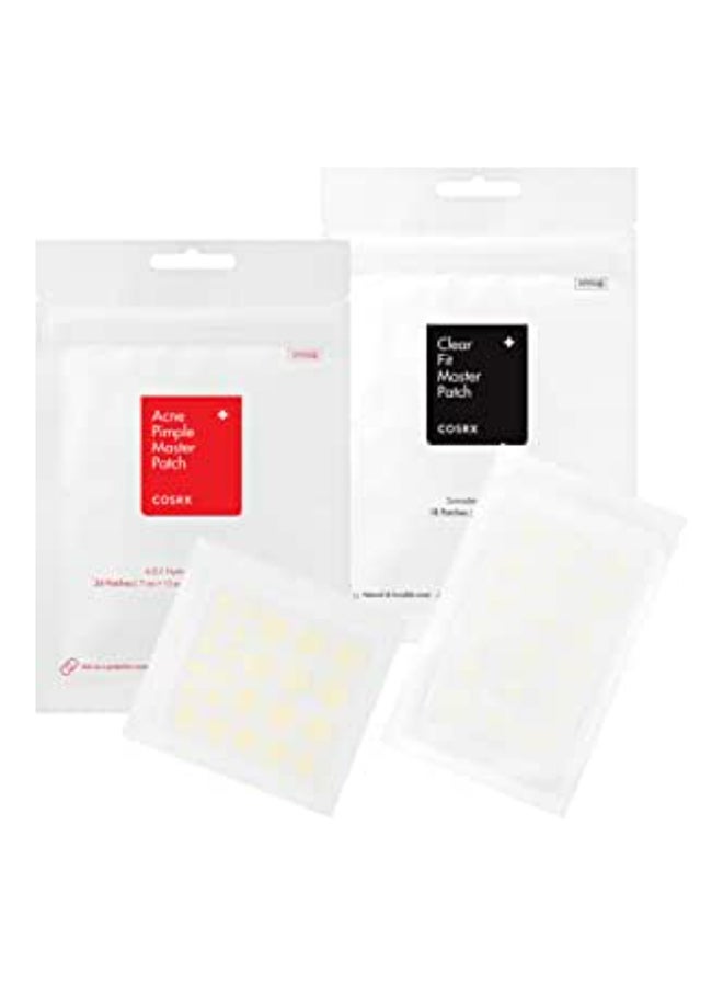 Acne Pimple Master 24 Patches and Clear Fit Master Patch 18 Patches