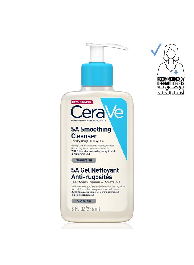 SA Smoothing Cleanser For Dry, Rough And Bumpy Skin With Salicylic Acid 236ml