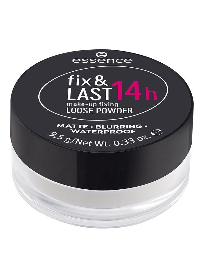 Fix and Last Make-Up Fixing Loose Powder | Long Lasting Waterproof Matte Finish | Oil Control Lightweight Formula | Smooth Soft Touch | Nude Shade | 9.5g Transparent