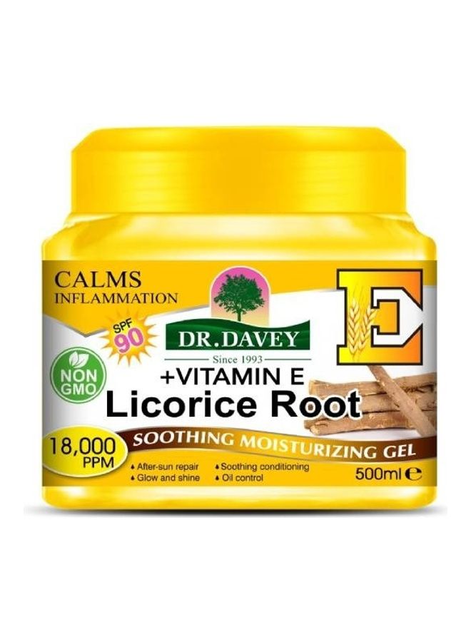 Vitamin E  And Licorice Root Soothing Moisturizing Gel 500ml