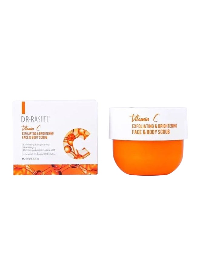 Vitamin C Exfoliating And Brightening For Face and Body Scrub 250grams