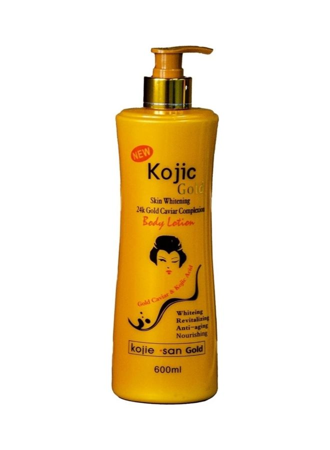Skin Whitening 24 Karat Gold Caviar Completion Body Lotion 600ml