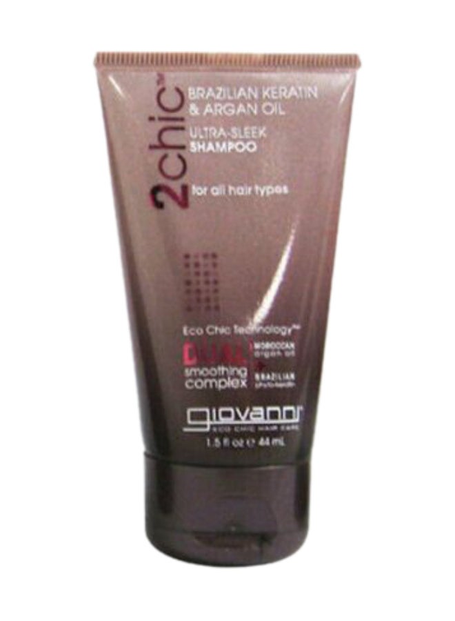 2chic Brazilian Keratin & Argan Oil Shampoo 44ml
