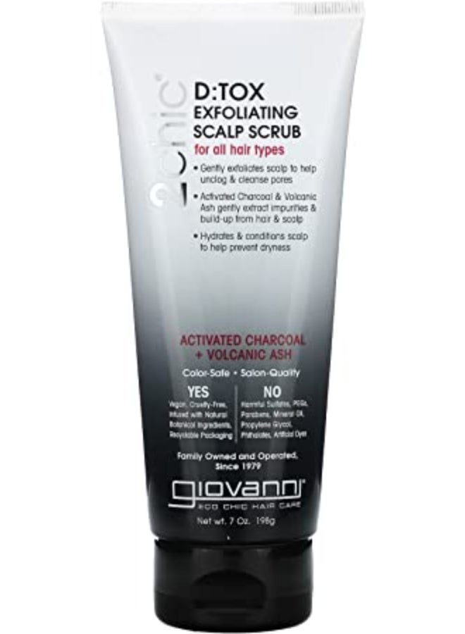 2chic D:tox Exfoliating Scalp scrub 198grams