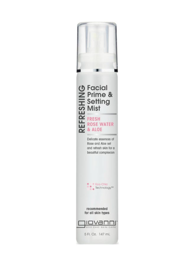 Relaxing Facial Prime & Setting Mist Fresh Rose Water And Aleo 147ml