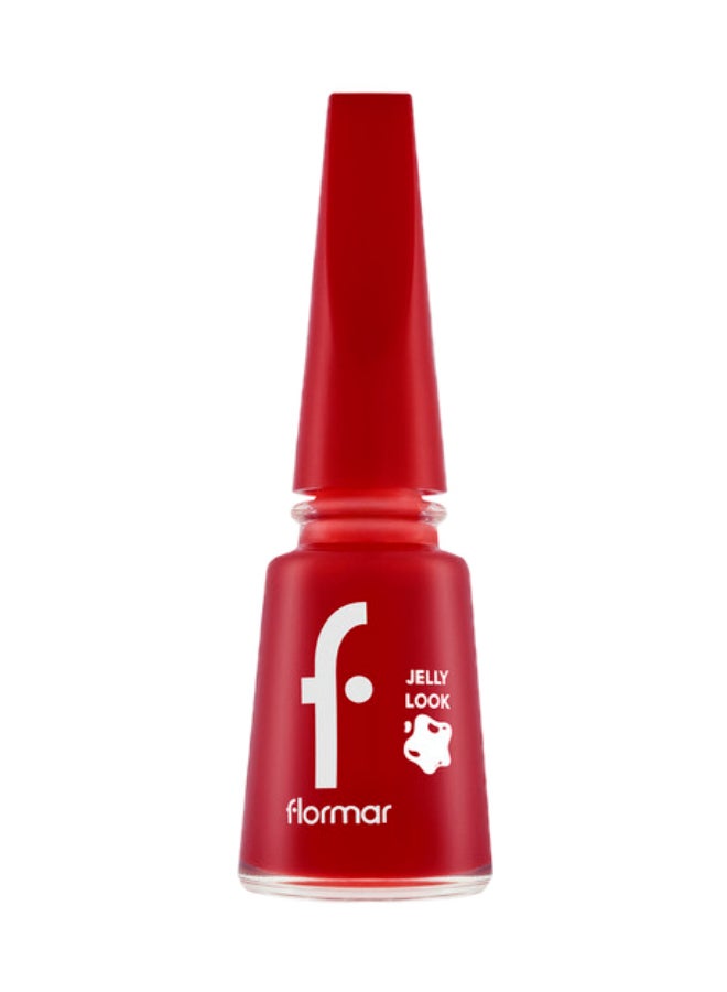 Jelly Look Nail Enamel - Jl05 Fire Red