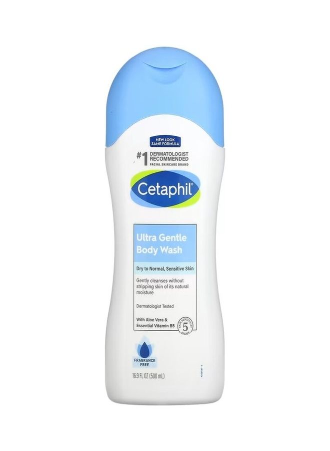 Ultra Gentle Body Wash Dry To Normal Sensitive Skin 500ml