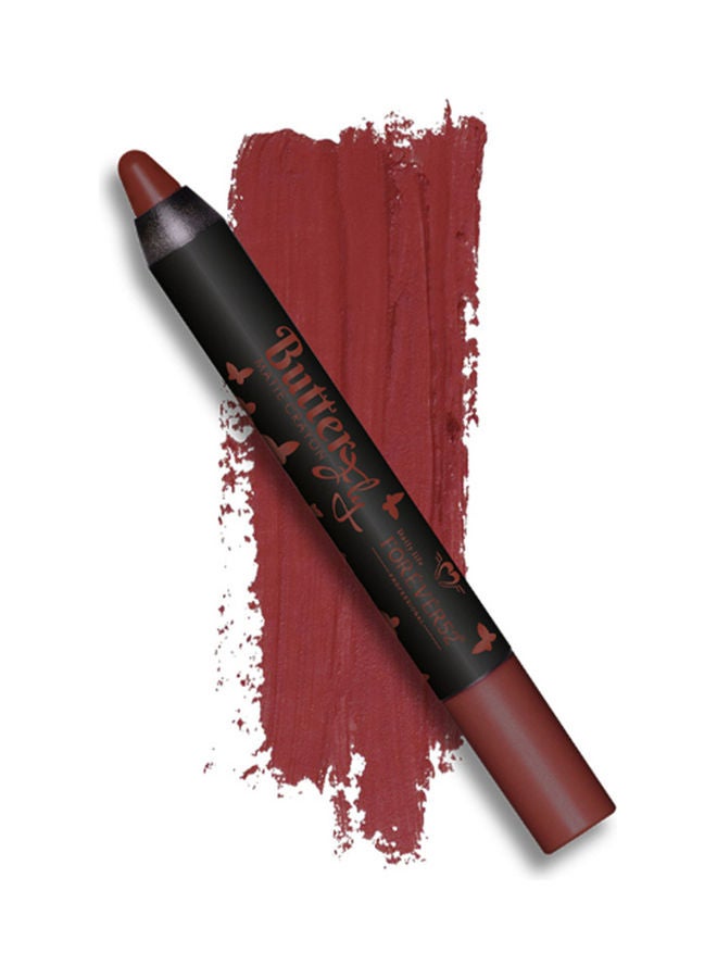 Butterfly Matte Crayon Brik Red