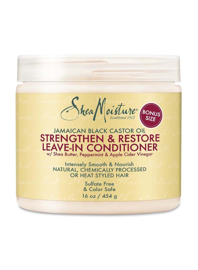 Jamaican Black Castor oil Strengthen & Restore Leave-In Conditioner 454grams