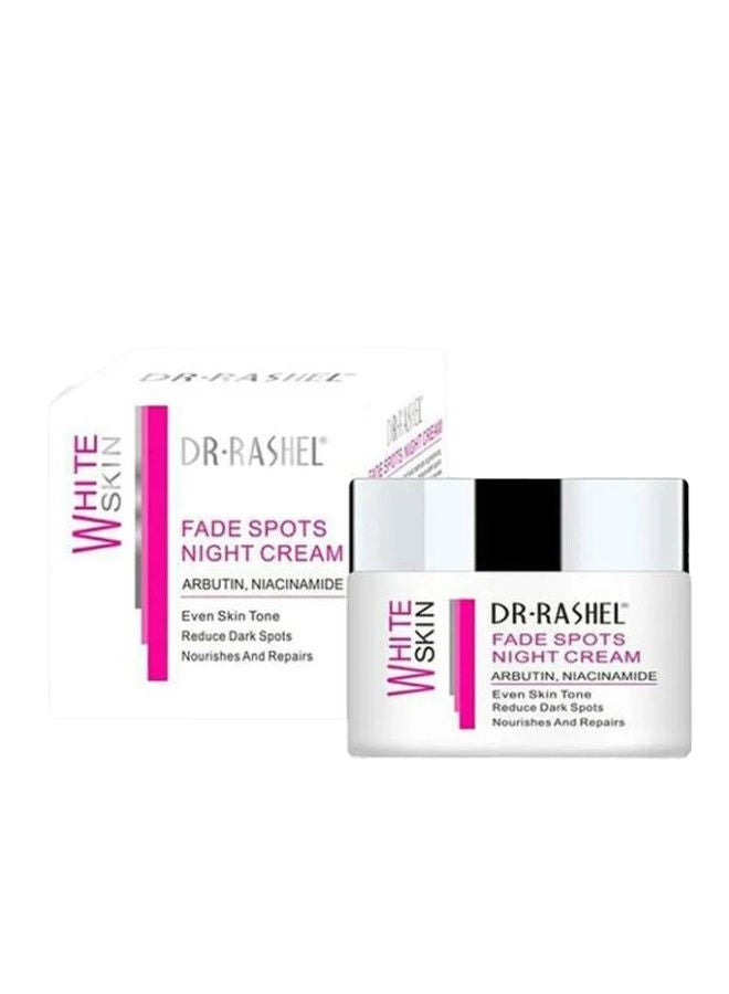 White Skin Fade Spots Night Cream With Arbutin And Niacinamide White 50grams