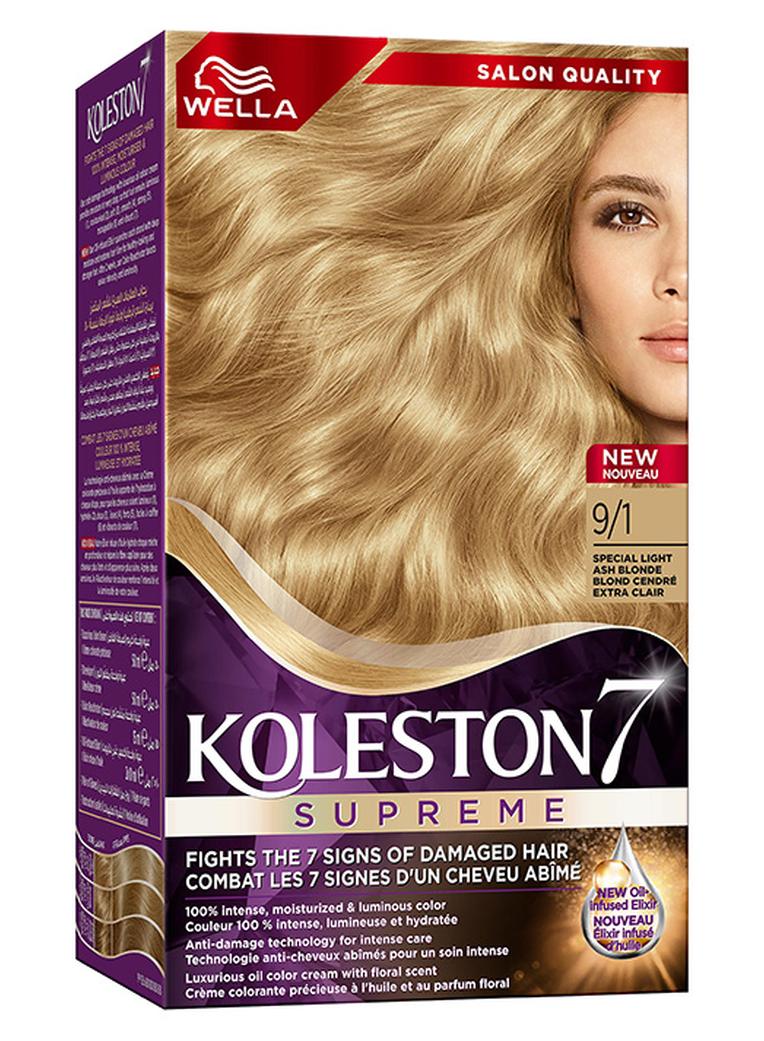 Koleston Supreme Hair Color 9/1 Special Light Ash Blonde